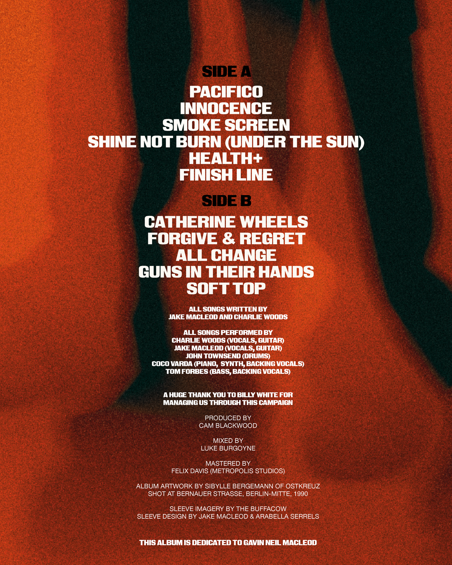 Resistance LP - Limited Orange Vinyl (Signed Artist Insert)