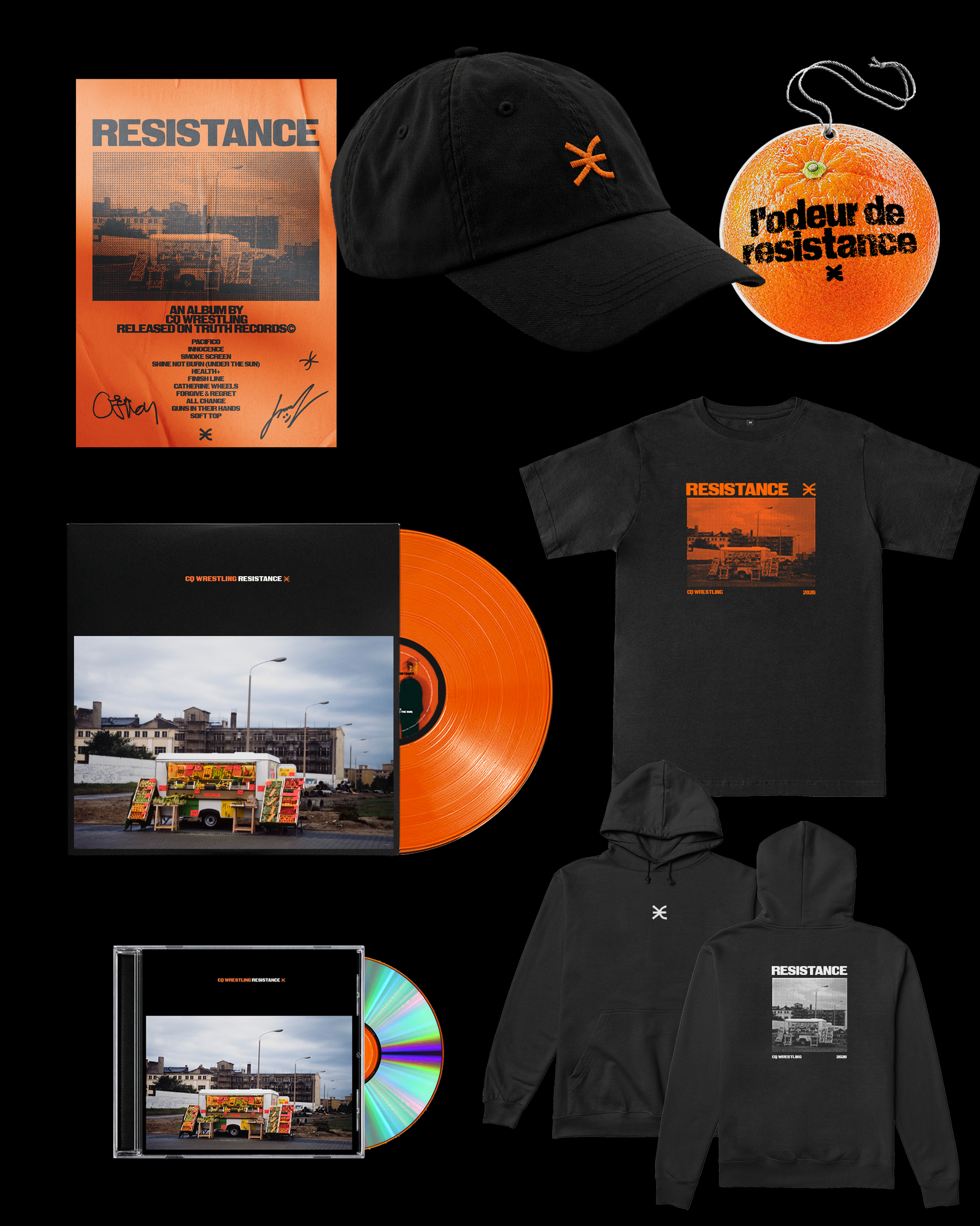 Album「L RESISTANCE」 Resistance - Complete Bundle (Signed Artist Insert) – CQ WRESTLING
