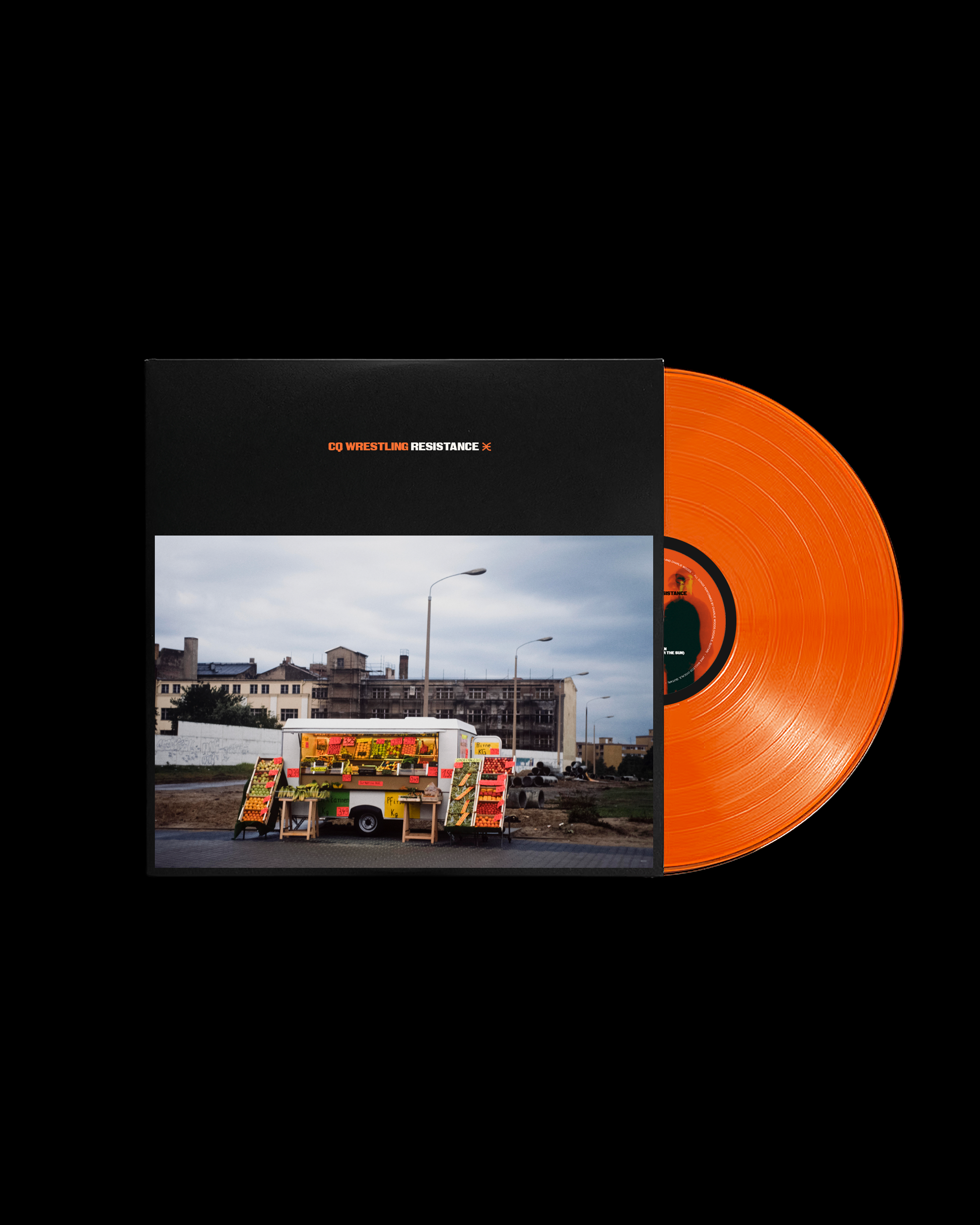 Resistance LP - Limited Orange Vinyl (Signed Artist Insert) – CQ Resistance LP - Limited Orange Vinyl (Signed Artist Insert) – CQ